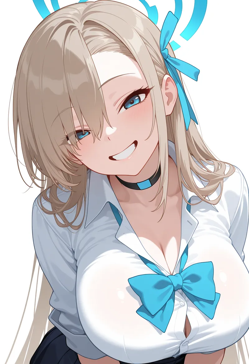 ブルーアーカイブ アスナ 制服｜Illustrious再現タグ・プロンプト 生成例