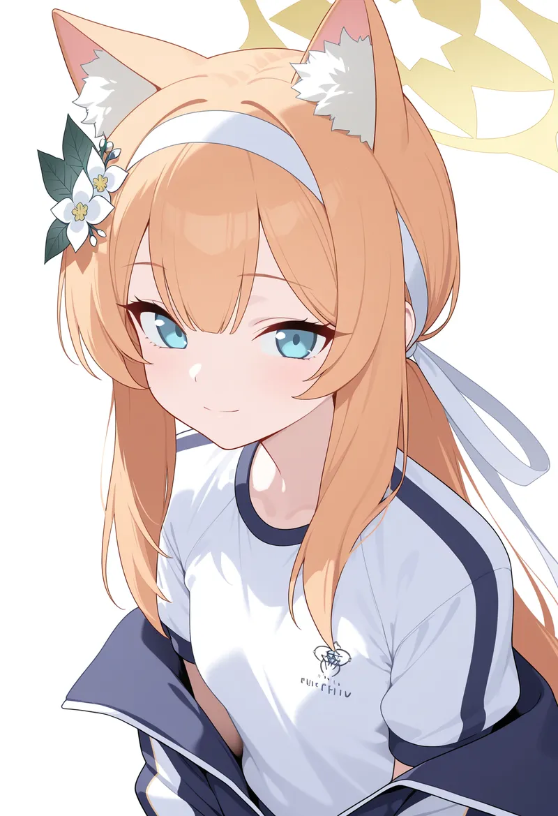 ブルーアーカイブ マリー 体操服｜Illustrious再現タグ・プロンプト 生成例