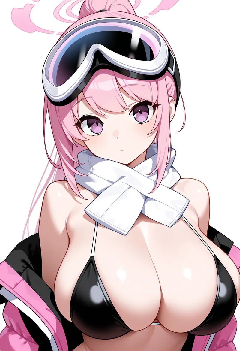 ブルーアーカイブ エイミ 水着｜Illustrious再現タグ・プロンプト 生成例