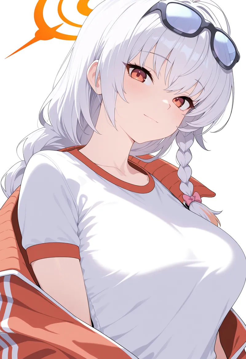 ブルーアーカイブ ハルナ 体操服｜Illustrious再現タグ・プロンプト 生成例