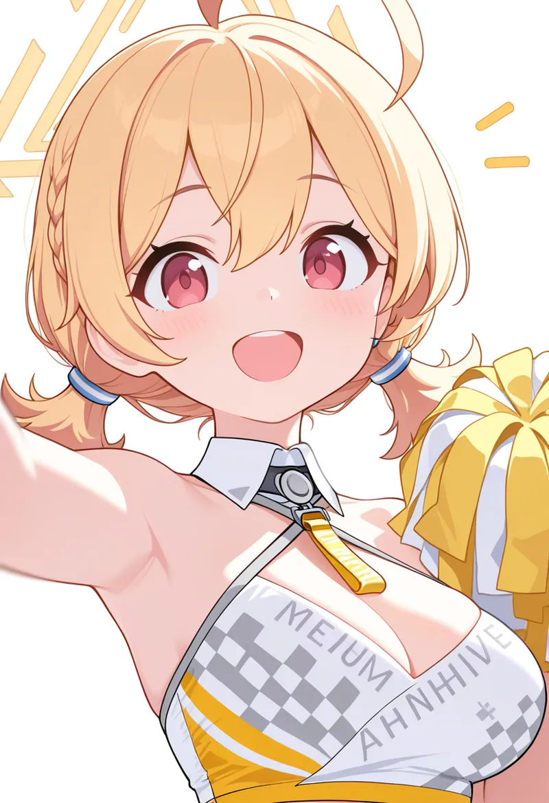 ブルーアーカイブ コトリ 応援団｜Illustrious再現タグ・プロンプト 生成例