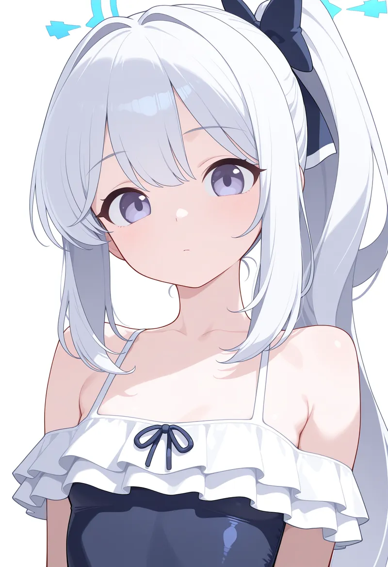 ブルーアーカイブ ミヤコ 水着｜Illustrious再現タグ・プロンプト 生成例