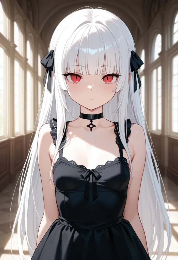 看板娘｜目の隈要素を弱める