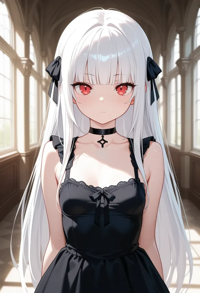 看板娘｜目の隈無し