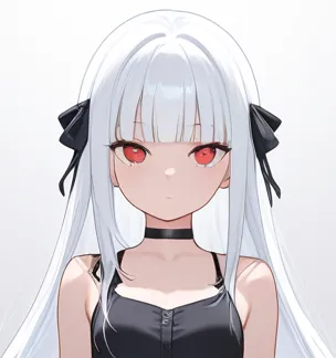 ADetailerの使い方｜step2｜看板娘-Adetailer無し｜顔拡大