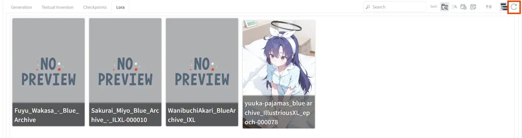 LoRAのサムネ設定方法｜step3