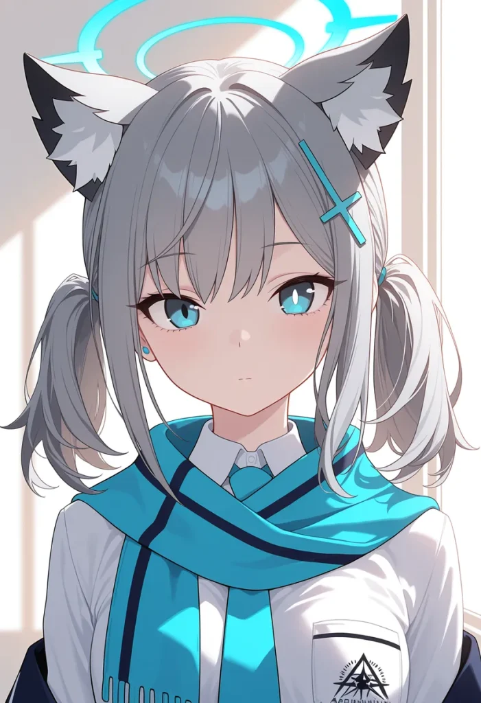 シロコ｜ツインテールに変更